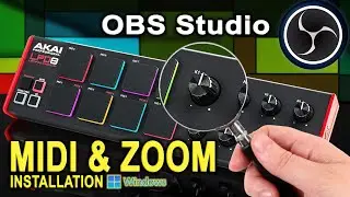 Add Midi Control & Zoom to OBS Studio