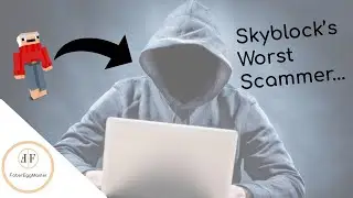 The Worst Scammer is Back (FreeMoneyHub) - Hypixel Skyblock