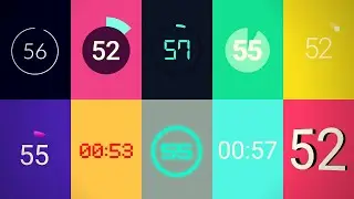 Top 10 Countdown 1 Minute Timer Green Screen | Increase Video Views | Free Mediafire Download