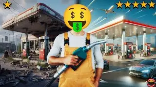 I OPENED MY OWNE GAS STATION   | Gas station simulator gameplay #1
