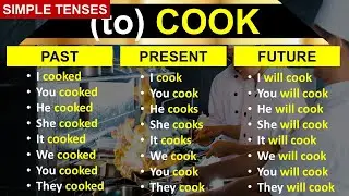 (to) COOK | Simple Tenses
