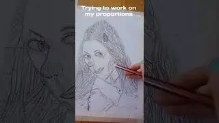 Drawing Ginny Weasley from Harry Potter 🔮