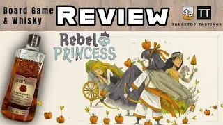 Rebel Princess and Four Roses Kentucky Bourbon Whiskey - Sip & Play - Board Game Whisky Pairing