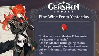 【Genshin Impact】Diluc Tavern Tales
