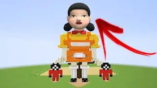 Squid game Doll in Minecraft???
