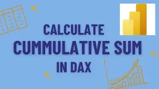 Calculate Cumulative Sum in Power BI || Calculate Running Total in Power BI || Power BI Tutorial