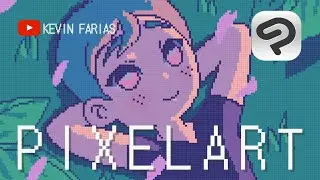 How to make a PIXEL ART animation in Clip Studio PAINT 👾 Kevin Farias