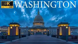 Washington DC  4K Cinematic Video | Cinematic Travel Film