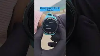 How To Change Miles To Km On Garmin Forerunner Watch