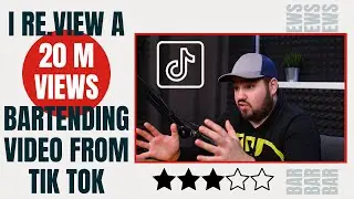 I review a 20M views bartending video from Tik Tok [ENG]
