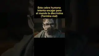 😭 Esta cebra humana es discriminada 