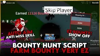 🍌 Blox Fruits AUTO BOUNTY HUNT SCRIPT! | Get Bounty Easily & Effortless!
