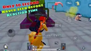 Only 10 second squad wipe 😱 wait still The End pubg mobile Bizlibaaz #shorts