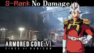 10：Ch.1-Investigate BAWS Arsenal No. 2【Data Log-Armored Core 6】No Damage&S-Rank /Walkthrough