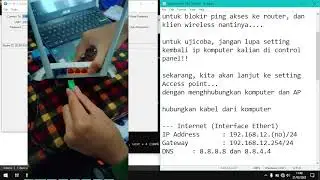 Konfigurasi Router dan Access Point - Part 2 dari 3