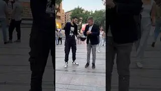 Hard prank on the street! Asked for money 😆 #shorts #comedy