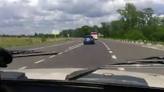 Дорога  по Голопристанском районе. Херсонская область.