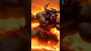 Theseus and the Minotaur's Confrontation #shorts #theseus #gods #zeus #greekmythology