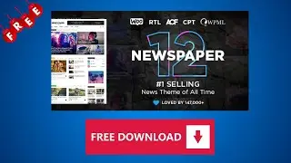 Download Newspaper WordPress Theme for Free | News, Blog & WooCommerce Theme (2025)