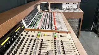Tour Of A&M Studio A Console Used From 1968-1975