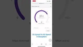 Shocking Airte 5G Speed in Kempegowda Metro Station Bangalore #5ginindia #airtel5g #airtelthanks