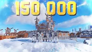 The 150 000 HOURS GROUP That RAIDED The WHOLE SERVER - Rust Movie