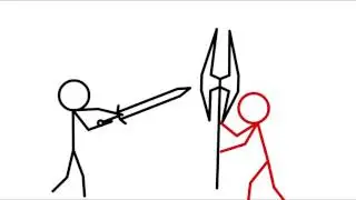 Super powers fight(stickman animation) (stick fighter)