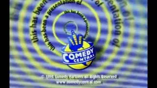 Braniff Productions / Comedy Central logos (1998) [Different Morse code!]