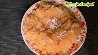 suji halwa recipe: rava recipe/कॉटन जैसा soft मुंह में घुल जाने वाला/halwa recipe 😋