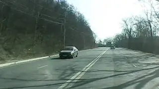 Попытка подставы на дороге  Владивосток