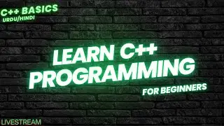 C++ 1.1 -  BASIC STRUCTURE AND TERMS   ||   LEARN C++ PROGRAMMING LIVE