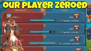 Lords Mobile - Our players zeroed! We try hard defense mission, but wasn't enought