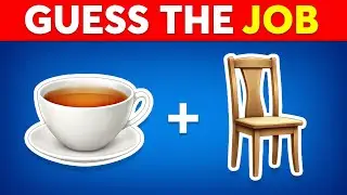 Can You Guess The JOB By Emoji? 🧑‍⚕️👮 | Emoji Quiz 2024