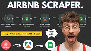 How to Scrape Airbnb Listings Instantly Without ANY Manual Work!