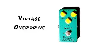 This is my cheapest and most used pedal! Joyo Vintage Overdrive