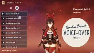 Amber Voice-Over by Kelly Baskin | Genshin Impact