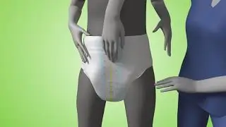 TENA Slip richtig anlegen (stehend)