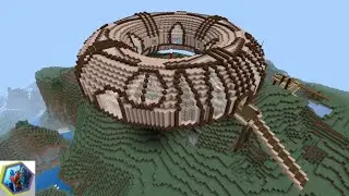 Building a MASSIVE Donut-Shaped House in Minecraft: Part 3