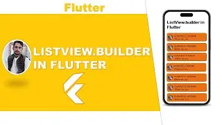 Mastering ListView Builder in Flutter 🚀 | Dynamic ListView Made Easy!