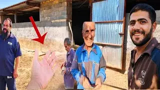 New Farm, New Start: Hibib Hires Old Workers to clean the Rented Goats Barn