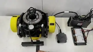 TZBOT Operation Demonstration of the Differential Drive Wheel Unit