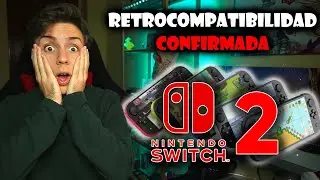 OFICIAL😱 NINTENDO SWITCH 2 SERÁ RETROCOMPATIBLE - ¿Cuándo se LANZARÁ la SUCESORA? Salida Next Gen