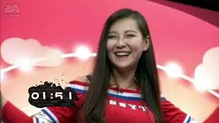 Chinese Game show tickling girls