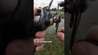 This fish was LUCKY that I caught it!