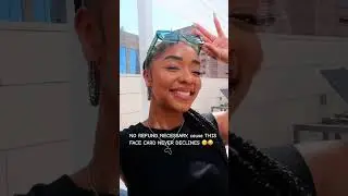 Very melanated. Very light. Very Natural. A makeup look for my dry face in the summer time girlies!