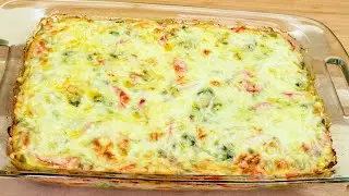 Vegetables will be tastier than meat, the family will be satisfied, incredibly delicious!