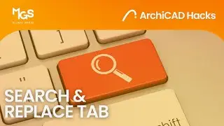 ArchiCAD Hack for Beginners in 1 Minute: Search & Replace Tab 