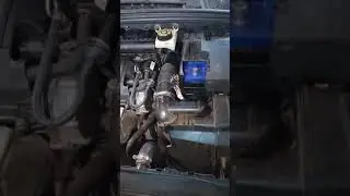 замена помпы и термоcтата пежо 308 начало 1