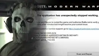 Warzone 2.0 has unexpectedly stopped working.