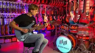 Электрогитара Cort KX100 MA KX Series серый металлик | MAJOR MUSIC